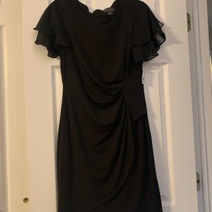 Black petite dress size 8.